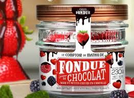 Fondue au Chocolat Noir